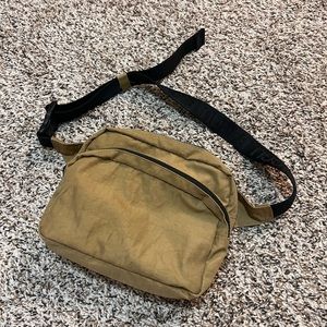 Baggu Fannypack Dark Khaki Tan Crossbody
